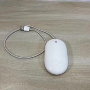 Apple Mac A1152 White Mighty Mouse Original Wired USB